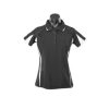 Women's Polo black and white